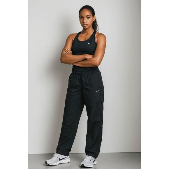 Nike Pants - Nike Women’s Windrunner UV 40+ Woven Pants Black Size XL